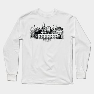 Lansing - Michigan Long Sleeve T-Shirt